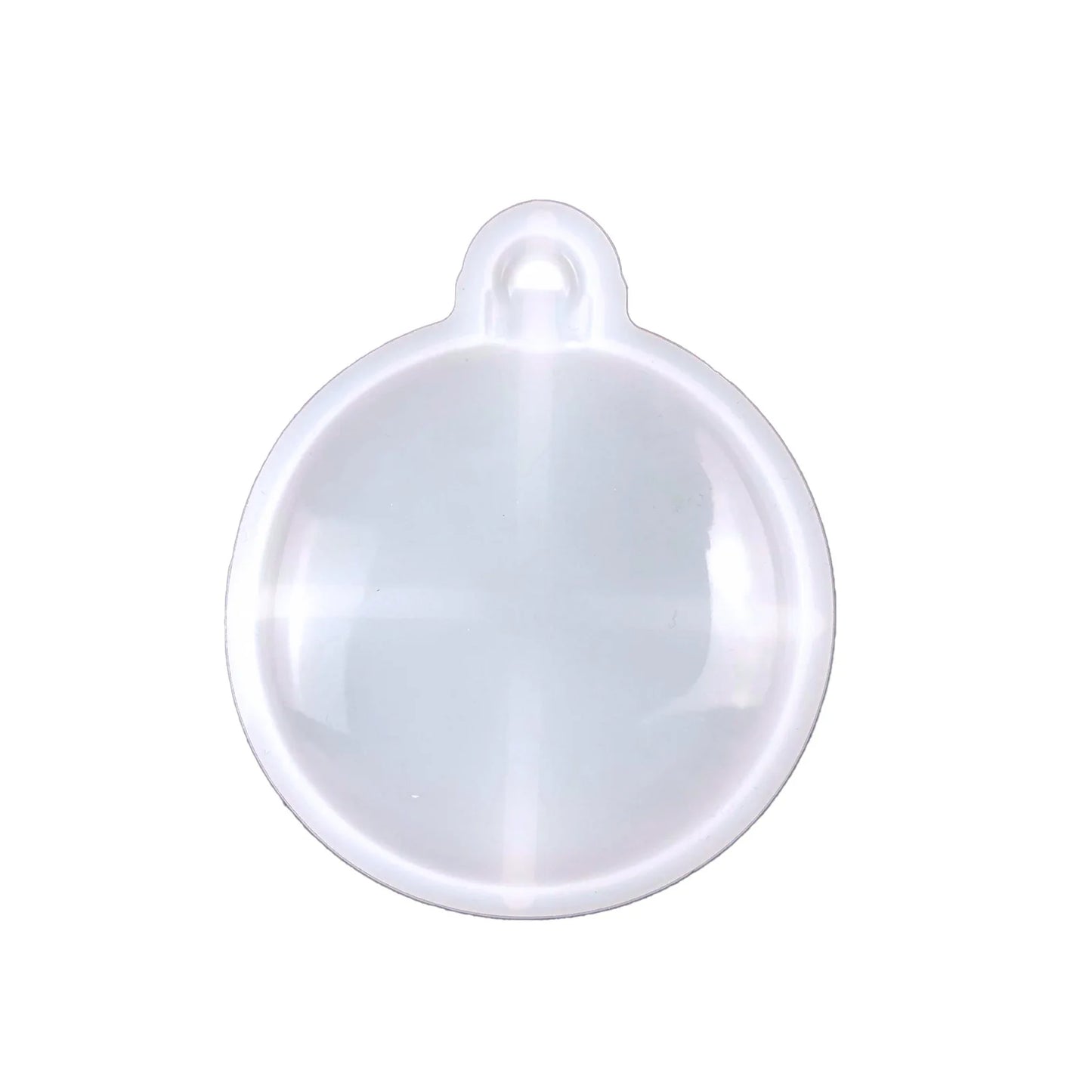 1/4Pcs Christmas Ball Ornament Epoxy Resin Silicone Mold For DIY Keychain Pendant Xmas Tree Pendant Casting Decoration Supplies