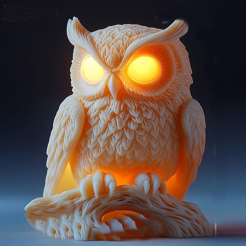 Cute Owl Candle Silicone Mold New Animal Owl Resin Silicone Mold Owl Concrete Mould Gypsum Mold Owls Cake molds Christmas gift