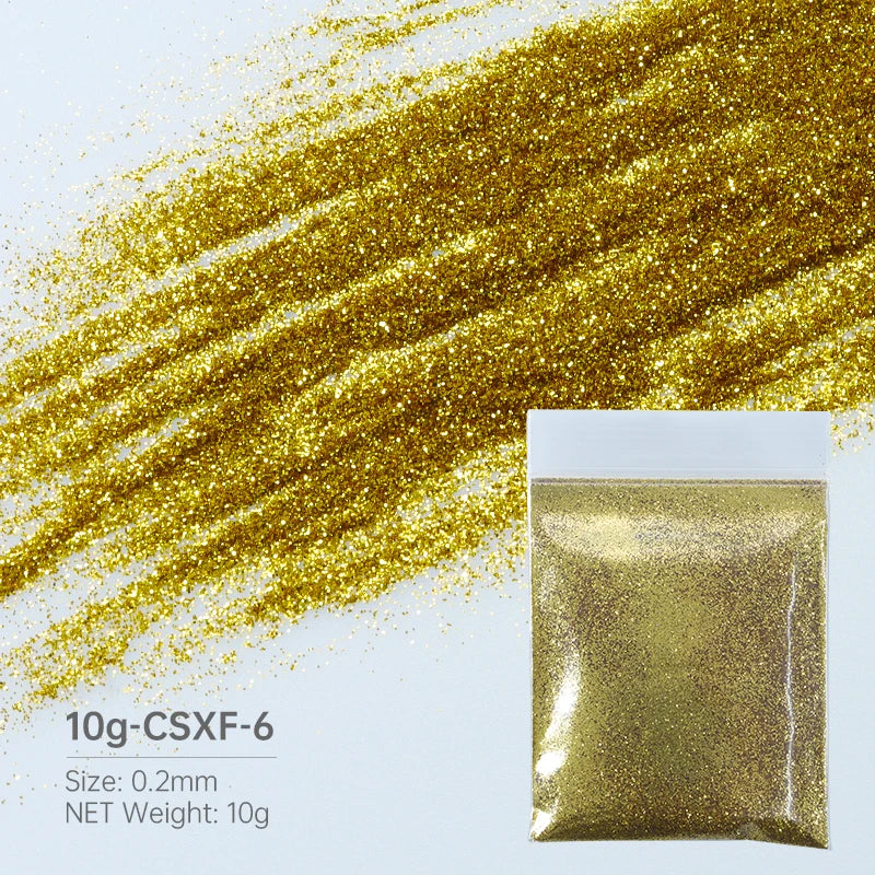 10G Shiny Sugar Powder Epoxy Resin Pigment Iridescent Colored Amazing Sand Resin Sequins Glitter Crafts For Silicone Mold Filler