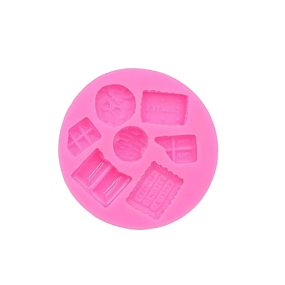 Cartoon Ice Cream Candy Candy Cakes Silicone Mold DIY Handmade Chocolate Crafty Cakes Dessert Decoration Baking Gadgets New