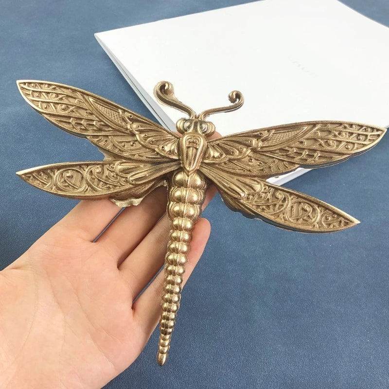 DIY Embossed Dragonflies Silicone Mold for Wall Decorations and Hanging Ornaments DIY Craft Supplies Resin Casting Mould