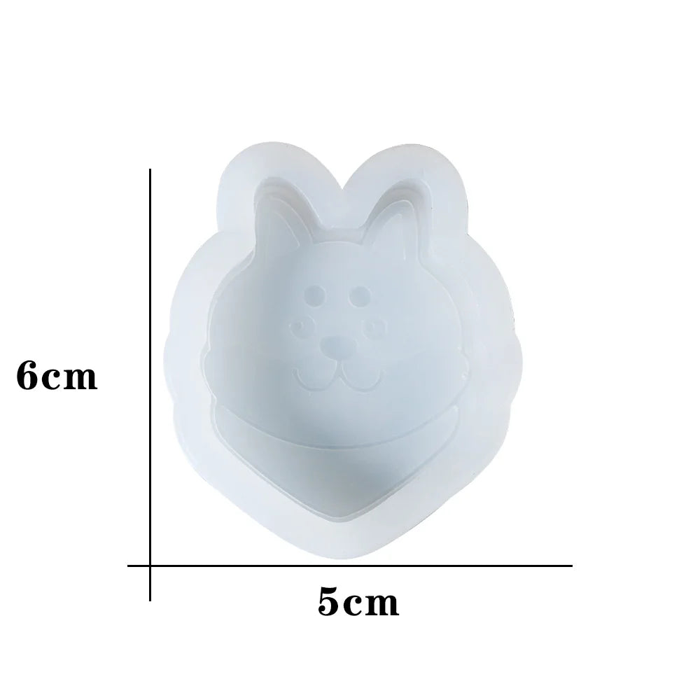 Cat Paw Silicone Mold Keychain Pendants Epoxy Resin Mould for DIY Pendant Epoxy Resin Molds Crafts Jewelry Making Accessories