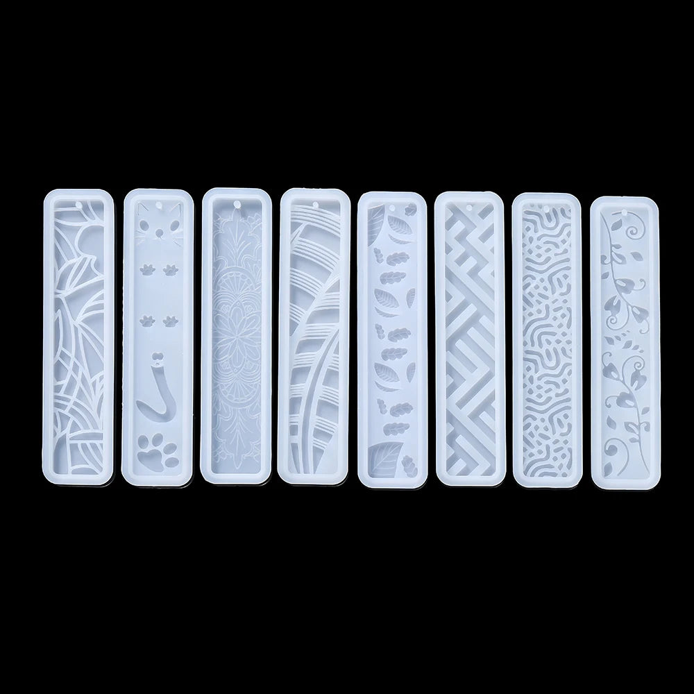 DIY Pendant Bookmark Silicone Mold Crystal Epoxy Resin Casting Mould For Handmade Accessories Crafts Jewellery Making Supplies