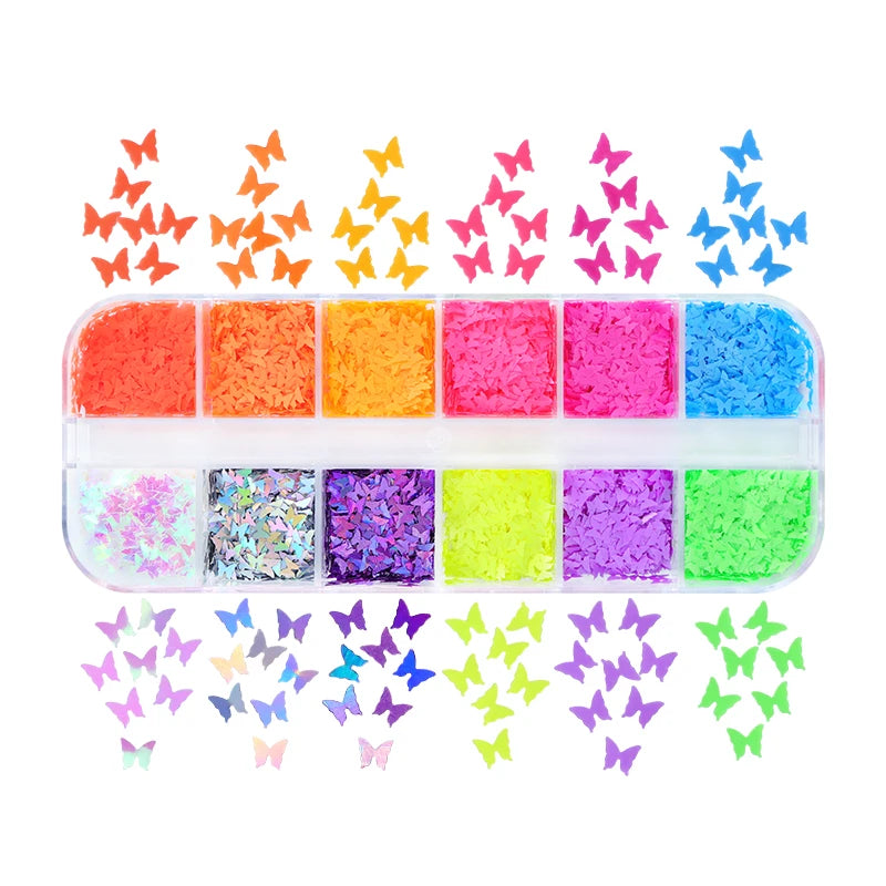 Aurora Iridescent Irregular Glitter Flakes Epoxy Resin Filling Chunky Sequins Large Fragment Resin Mold Filler DIY Crafts Making